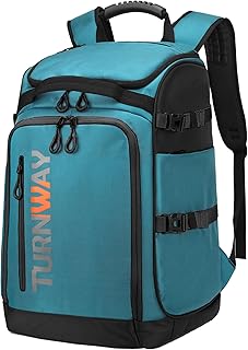 Ski/Snowboard Boot Backpack/Ski Boot Backpack | Excellent for Store All Gear | Travel with Waterproof Exterior, Reflective Strip for Men, Women and Youth product image