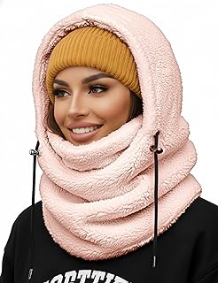 Balaclava Face Mask for Women Men Winter Hat Neck Windproof Fleece Ski Mask Warm Face Cover Scarf product image