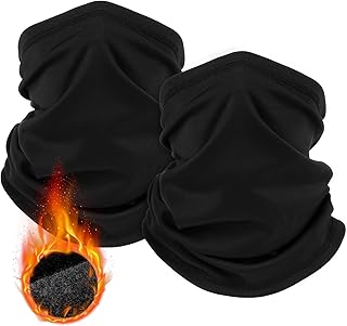 LUOLIIL VOE 2 Pack Winter Neck Gaiter Warmer for Men&Women,Windproof Face Cover Fleece Face Mask Scarf for Cold Weather Sport product image