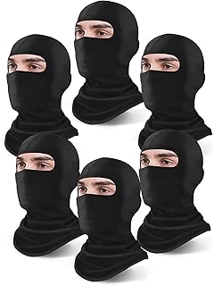Xeoxarel 6 Pack Balaclava Ski Mask for Men/Women, Full Face Cover product image
