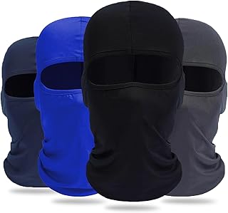 4 Pack Balaclava Ski Face Mask for Men Women,Cooling Neck Gaiter Full Head Mask Face Cover product image