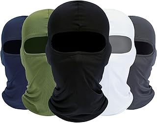 ROXUN Balaclava Ski Mask, 5 Pack Neck Gaiter Motorcycle Scarf Cold Winter Warm Windproof Men/Women product image