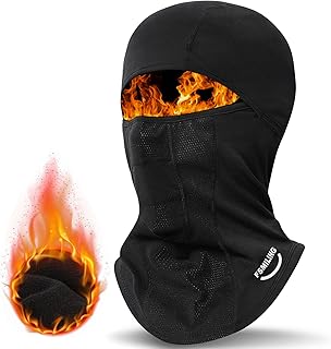 Fleece Balaclava Ski Mask for Men Women Winter Face Mask Full Face Cover Cold Weather Gear Skiing Snowboarding Neck Gaiter product image