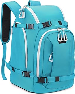 Ski Boot Bag, 50L Ski Boot Travel Backpack for Skis, Snowboard & Accessories, Waterproof Padded Ski Boot Bag Backpack product image