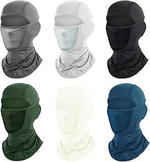 6 Packs Ski Mask Sun UV Protection Hood Breathable, Balaclava Face Mask for Men Women - Motorcycle Fish product image