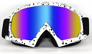 Dirt Bike Goggles ATV Motorcycle Gear Motocross Dirtbike Riding Racing Glasses MX Accessories Helmet Goggles for Adult Youth Kids - UV400 Protection, Dust-proof, Adjustable Anti-Slip Strap product image