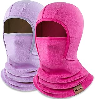 Kids Balaclava Ski Mask Winter Face Mask for Boys Girls Windproof Neck Warmer Gaiter Fleece Hood Face Cover for Cold Weather product image