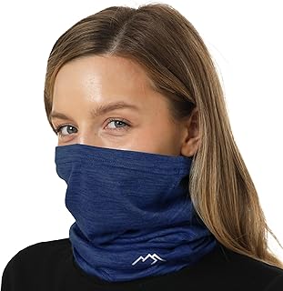 Merino.tech Merino Wool Ski Neck Gaiter - Face Mask Neck Warmer for Men & Women product image