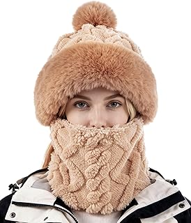 Balaclava Ski Mask for Women Men, Winter Fleece Wind-Resistant Warm Face Cover and Neck Warmer for Cycling Motorcycle Skiing product image
