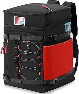 65L Ski Boot Bag Backpack for Ski Helmet, Gloves, Snowboard & Skis Accessories, Large Waterproof Snowboard Ski Boot Travel Backpack for Men,Women and Youth product image
