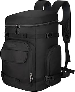 65L Waterproof Ski Boot Bag, Heavy Duty Snowboard Backpack for Helmet Goggles Gear, Air Travel Winter Sports Bag product image