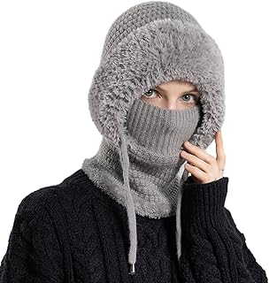 HAIMEIKANG Ski Mask Balaclava for Men and Women - Windproof Face Mask Winter Warm Neck Cover for Extreme Cold Weather product image