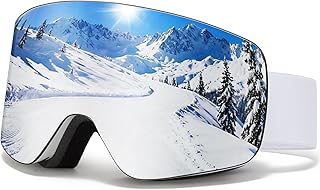 VCOROS Snowboard Ski Goggles Men Women Frameless Anti Fog OTG Snow Goggles Skating Skiing Snowmobile Detachable Lens product image