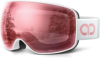 Lamicall Ski Goggles with 3X Anti-Fog - 100% UV Protection, OTG, Gifts for Skiing, Snowboard, Snowmobile, Men, Women product image