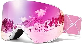 Ski Goggles Over Glasses Snow/Snowboard Goggles OTG Magnetic Full Revo for Men Women Adult UV Protection product image