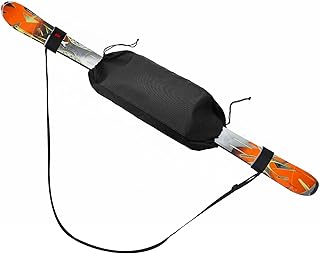 2 Pcs Ski Protection Accessories Binding Cover and Ski Straps Universal Waterproof Protector with Adjustable Skiing Pole Carrier for Easy Transport and Storage product image