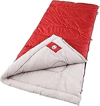 Coleman Palmetto 30⁰F Adult Sleeping Bag, Cool-Weather Sleeping Bag with Snag-Free Zipper & Soft Liner, Machine Washable product image