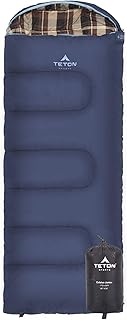 Teton Junior, 20 Degree and 0 Degree Sleeping Bags. Finally, Sleeping Bag for Boys, Girls, All Kids, Warm and Comfortable, for All Camping Weather and Built to Last product image