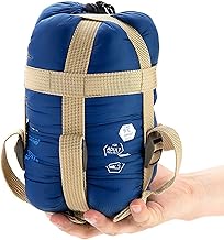 ECOOPRO Warm Weather Sleeping Bag - Portable, Waterproof, Compact Lightweight, Comfort with Compression Sack - Great for Outdoor Camping, Backpacking & Hiking-83 L x 30" W Fits Adults product image