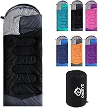 oaskys Camping Sleeping Bag - 3 Season Warm & Cool Weather - Summer Spring Fall Lightweight Waterproof for Adults Kids - Camping Gear Equipment, Traveling, and Outdoors product image