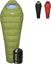Teton LEEF Lightweight Mummy Sleeping Bag for Camping, Hiking, Backpacking; Cold Weather Option, Compression Sack Included product image