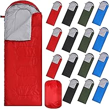 Tudomro 16 Pack Bulk Sleeping Bags for Adults, Lightweight Waterproof Camping Sleeping Bags with Compression Sack for Camping, Backpacking, Hiking, Travel, Emergency Use product image