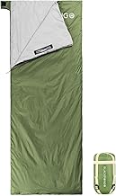 Ultralight Sleeping Bag - Envelope Lightweight Portable, Waterproof, Comfort with Compression Sack - Great for 3 Season Traveling, Camping, Hiking product image