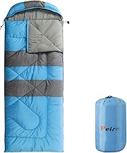 Sleeping Bags, Camping Sleeping Bag for Adults, 3 Season Warm & Cool Weather, Lightweight Waterproof Sleeping Bags for Indoor Outdoor Camping Traveling Backpacking, Pink/Blue/Black product image