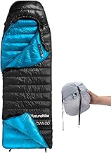 Naturehike Ultralight Down Cold Weather Sleeping Bag, 650FP Compact Sleeping Bag 3-4 Season for Adults & Kids, Backpacking, Camping, Hiking, Traveling with Compression Sack product image