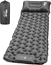 HiiPeak Sleeping Pad for Camping- Ultralight Inflatable Sleeping Mat with Built-in Foot Pump & Pillow, Upgraded Compact Camping Air Mattress for Camping, Backpacking, Hiking product image