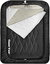 GEERTOP Double Camping Sleeping Bag with Blanket Queen Size Two Person Sleeping Bag for Adults Couples or Family Outdoor Backpacking Travel product image