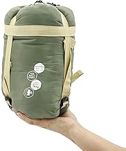 NewDoar Ultralight Backpacking Sleeping Bag - 50-70°F, 1.5lbs, Waterproof & Machine Washable, 2-Way Zipper for Teens,Couples,Women,Men Compact for Hiking/Camping (M/L Sizes) product image