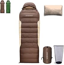 Ultralight Down Sleeping Bag with Pillow, 15F 32F 45F Sleeping Bag for Women,Men,Youth Backpacking,Hiking and Camping Outdoor with YKK Two-Way Zipper 680 FP Down product image