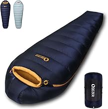 Down Sleeping Bag for Adults with 620 Fill Power Down Ultralight Mummy Backpacking Sleeping Bag product image