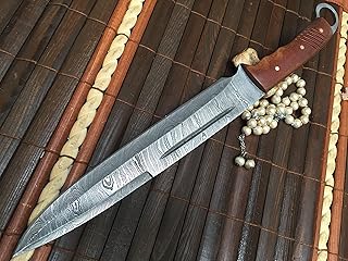 Hunting Knife - Damascus Steel - Handmade Knife - Work of Art product image