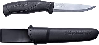 Morakniv Companion Stainless Steel Fixed-Blade Knife with Sheath, 4.1 Inch,Black product image