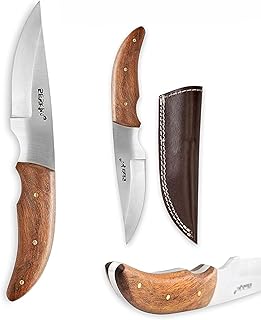 Perkin Handmade Fixed Blade Hunting Knives-Full Tang Bushcraft Fixed-Blade Knives for Men Woman Outdoor, Camping, Survival Tactical, Fighting, Hiking, Skinning, Hunter-Unisex Adults product image