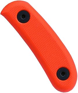 ESEE Candiru Knife Handle Scales, Compatible with Fixed Blade Hunting Knife, Camping Knives Grip Upgrade for Survival, Tactical, Hiking & Outdoor Use, Cool Gifts for Men (Orange G10) product image