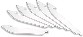 OUTDOOR EDGE 3.0" RazorSafe Replacement Drop-Point Knife Blades, 6 Pieces product image
