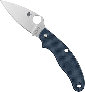 Spyderco UK Penknife Folding Pocket Knife with 2.9" CPM SPY27 Steel Blade and FRN Handle - EDC Knife for Men and Women, Perfect for Hunting, Tactical, Camping, Survival, Hiking - PlainEdge - C94PCBL product image