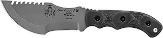 TOPS Knives Tom Brown Tracker #3 Full Tang Fixed Blade- Tumble Finish Blade Finish- Black Kydex Sheath w/Rotating Spring Steel Clip product image