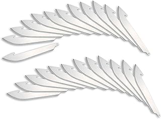 Outdoor Edge 3.5" RazorSafe Replacement Sharp-Point Knife Blades, 24 Piece Value Pack product image