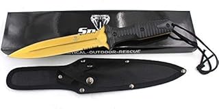 Snake Eye Tactical 12.5" Heavy Duty Full Tang U S A Military Marine Army Fixed Blade Hunting Knife w/Nylon Sheath product image