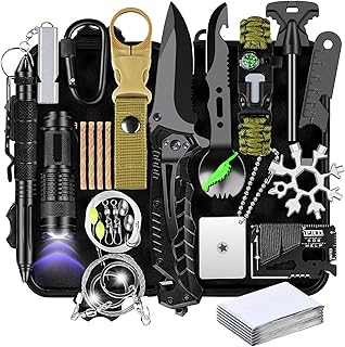 Gifts for Men Him Dad Husband, 28-In-1-Survival Kits, Men's Gifts Survival Gear, Stocking Stuffers for Men Christmas Birthday Gifts, Unique Cool Gadgets Gifts for Camping, Hiking, Hunting product image