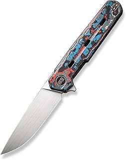 WeKnife Navo Pocket Folding Knife for EDC Gift, 3.25" CPM 20CV Blade, Nebula Fat Carbon Fiber Handle WE22026-4 product image