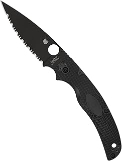 Spyderco Native Chief Folding Pocket Knife with 4" CTS BD1N Steel Blade and FRN Handle - EDC Knife for Men and Women, Perfect for Hunting, Tactical, Camping, Survival, Hiking - SpyderEdge - C244SBBK product image