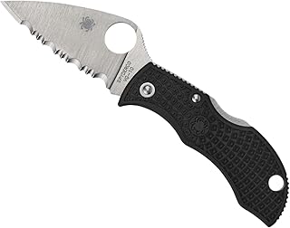 Spyderco Manbug Leaf Folding Pocket Knife with 1.9" VG-10 Steel Blade and FRN Handle - EDC Knife for Men and Women, Perfect for Hunting, Tactical, Camping, Survival, Hiking - SpyderEdge - MBKLFS product image