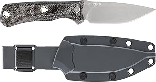 Gerber Gear Convoy Fixed Blade + Sheath, Micarta [1066481] , Gray product image