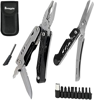 Magpie Pliers Multitool, 24 in 1 Essential Heavy-Duty Multipurpose Tool, Camping Accessories Survival Gear, Birthday Gift for Him Men Husband Son product image