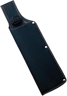 Outdoor Nylon Knife Sheath Storage Case Holder With Belt Loop for Fixed Blade Machete Wood Chopping Knife Hunting Camping Adventure (Black) product image